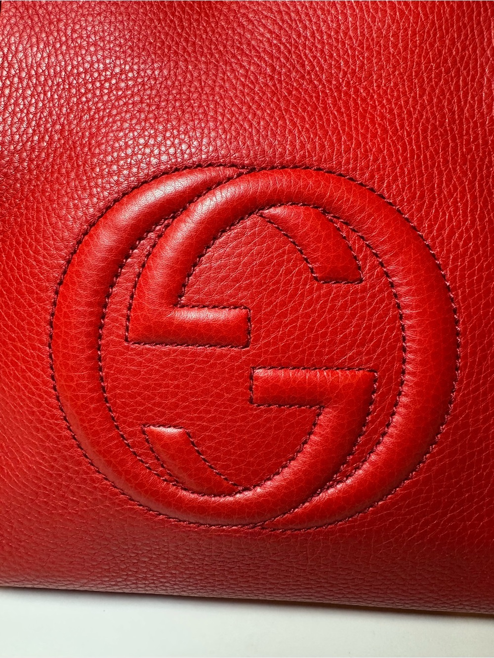 Gucci Soho Convertible Top Handle Medium Bag - Picture 6 of 10